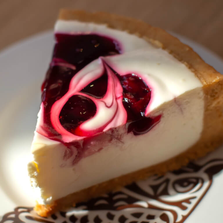 Cheesecake “ Cherry Fantasy” - Cheesecakes - Baked cakes - Zdjęcie 2