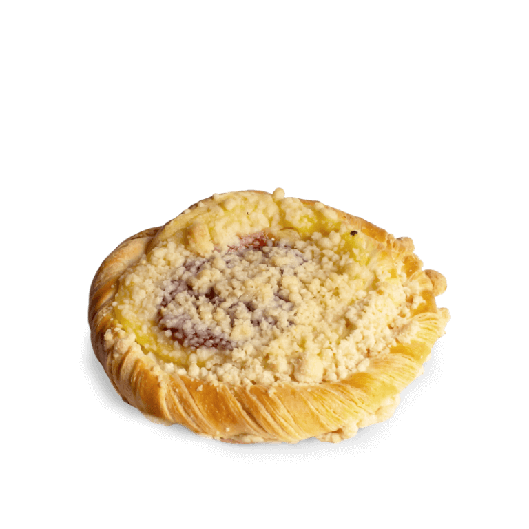 Strawberry sweet yeast bun