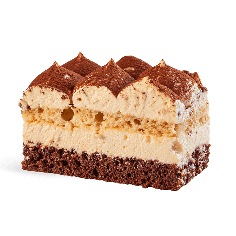 TIRAMISU CAKE SLICE