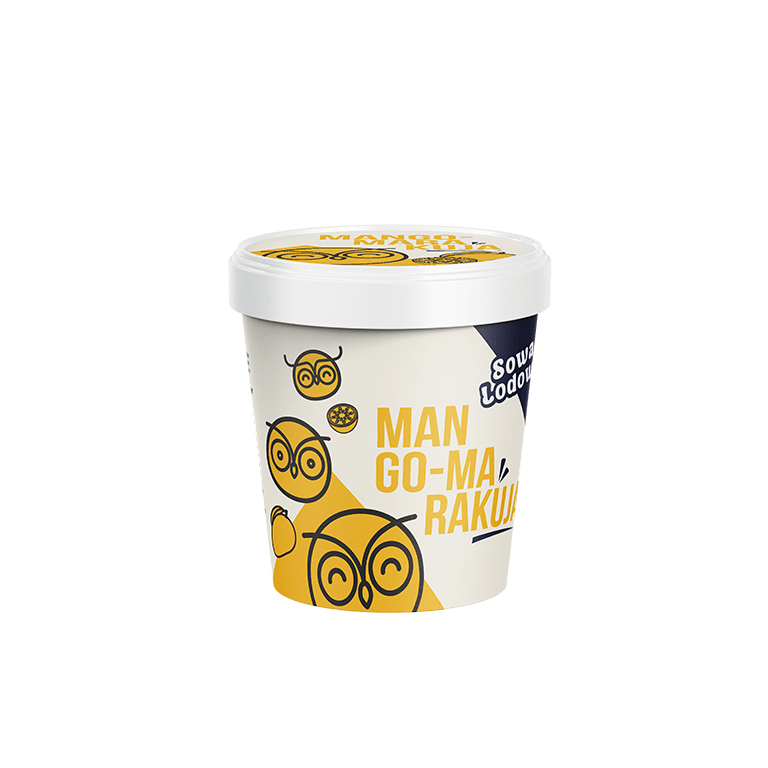 Морозиво манго-маракуйя