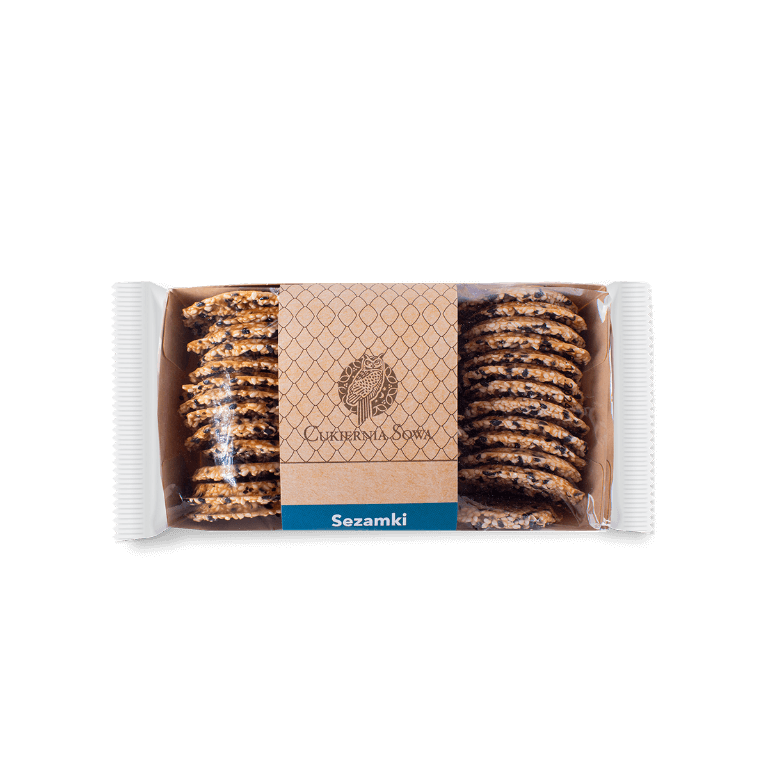 Sesame-seed cookies
