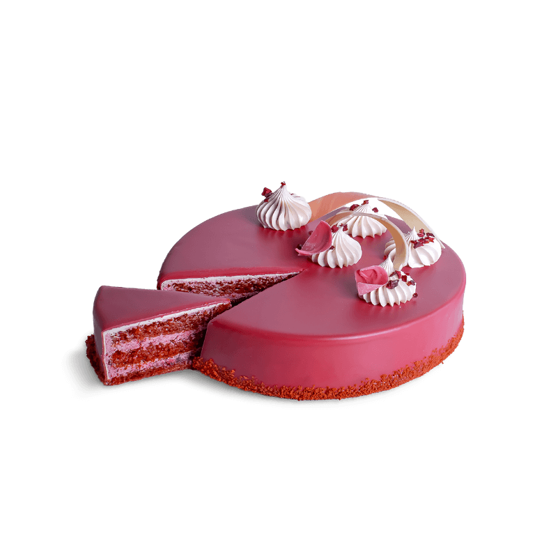 Cherry crunch cake