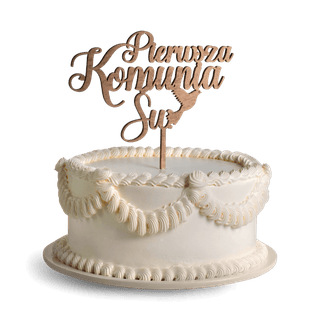 Tort Anielska Korona - inspirowany Lambeth Cake. 